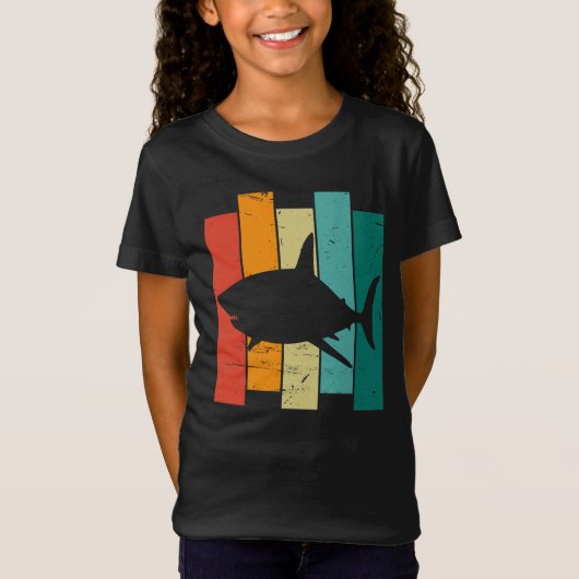 ヴィンテージ素晴らしホワイザメ Tシャツ (正面)