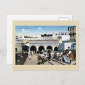 ヴィンテージ素晴らしモロッコタンジールカスタム事務所 ポストカード (正面/裏面)