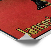 ヴィンテージ素晴らしヤンセン広告のポスター ポスター (角)