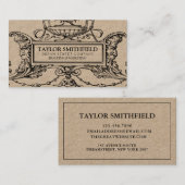 ヴィンテージ素晴らしラインクラフト名刺 名刺 (正面/裏面)