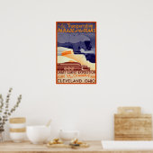 ヴィンテージ素晴らしレイクス博クリーブランドオハイオ ポスター (キッチン)