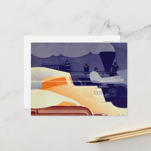 ヴィンテージ素晴らしレイクス博クリーブランドオハイオ ポストカード (正面/裏面インサイチュ)