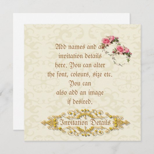 ヴィンテージ素晴らしレズビアン保存日付招待状 セーブザデート (正面/裏面)