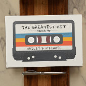 ヴィンテージ素晴らしレトロヒット式カセットテ結婚ープ ゲストブック