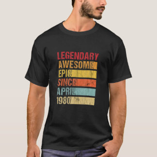 ヴィンテージ素晴らし伝説的エピック1980年4月Biより Tシャツ