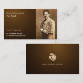 ヴィンテージ素晴らし家 |プロフェッショナル 名刺 (正面/裏面)