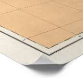 ヴィンテージ素晴らし湖の地図（1915年） ポスター (角)