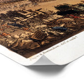 ヴィンテージ素晴らし火災 ポスター (角)