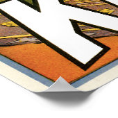 ヴィンテージ素晴らし疑問に思「消えた」ポスター ポスター (角)