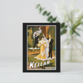 ヴィンテージ素晴らし疑問に思「消えた」ポスター ポストカード (スタンド正面)