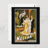 ヴィンテージ素晴らし疑問に思「消えた」ポスター ポストカード (正面/裏面)