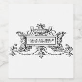 ヴィンテージ素晴らし線 ワインラベル (シングルラベル)