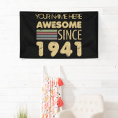 ヴィンテージ素晴らし1941 80誕生日 横断幕 (インサイチュ)