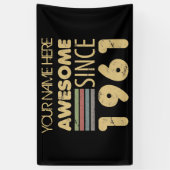 ヴィンテージ素晴らし1961 60誕生日 横断幕 (縦)