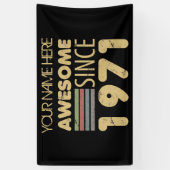 ヴィンテージ素晴らし1971 50誕生日 横断幕 (縦)