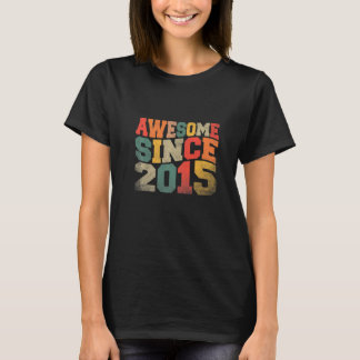 ヴィンテージ素晴らし2015レトロ第7誕生日7Ye以降 Tシャツ