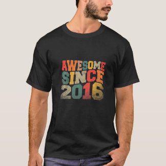 ヴィンテージ素晴らし2016レトロ6th誕生日6Ye以降 Tシャツ
