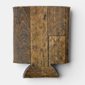 ヴィンテージ素木板 缶クーラー (正面)