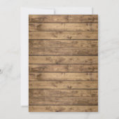 ヴィンテージ素朴いかり航海のボーイベビーシャワー 招待状 (裏面)