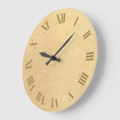 ヴィンテージ素朴とローマ数字 ラージ壁時計 (傾斜)
