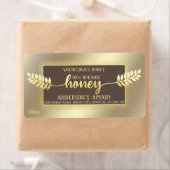 ヴィンテージ素朴な書道蜂蜜枝 ラベル (インサイチュ)