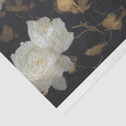 ヴィンテージ素朴のカラスの切り離 薄葉紙 (詳細)