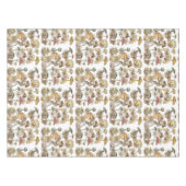 ヴィンテージ素朴の森 テーブルクロス (正面(横))