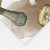 ヴィンテージ素朴の森 フリースブランケット (角)