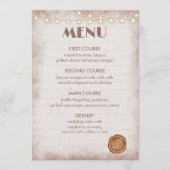 ヴィンテージ素朴の水色ロマンチックなストリングライト メニュー (正面)