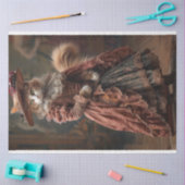 ヴィンテージ素朴の着替え 薄葉紙 (クラフト)