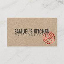 ヴィンテージ素朴はっきりしたスタンプ付きロゴクラフト