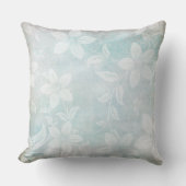 ヴィンテージ素朴アンティーク花柄 クッション (正面)