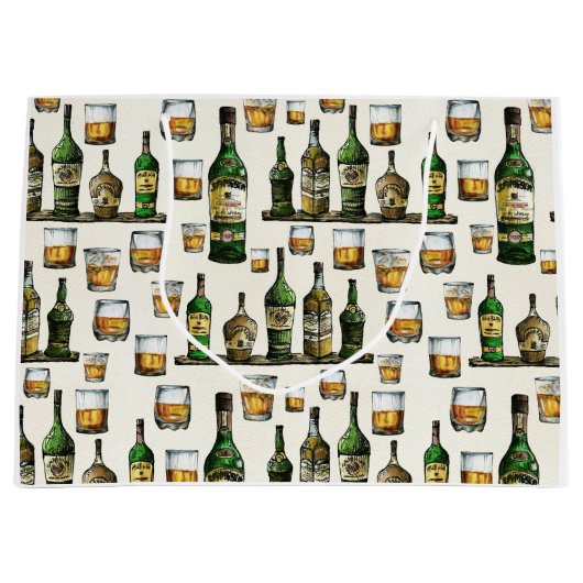 ヴィンテージ素朴ウイスキー ラージペーパーバッグ (正面)