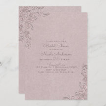 ヴィンテージ素朴エレガントバラコーナーブライダルシャワー