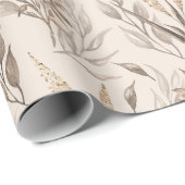 ヴィンテージ素朴エレガント花柄 ラッピングペーパー (ロールコーナー)