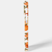 ヴィンテージ素朴オレンジオータムフラワーパターン Case-Mate iPhoneケース (裏面 / 左)