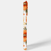 ヴィンテージ素朴オレンジオータムフラワーパターン Case-Mate iPhoneケース (裏面 / 右)