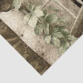 ヴィンテージ素朴オールドウッドバーンウィンドウ 薄葉紙 (詳細)