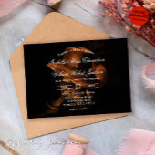 ヴィンテージ素朴カウボーイブーツカントリーウェディング 招待状