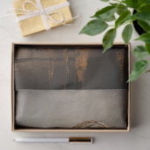 ヴィンテージ素朴カボチャティッシュペーパーデクページ 薄葉紙 (ギフト)