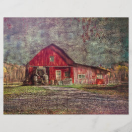 ヴィンテージ素朴カントリーオールドレッドテクスチャー