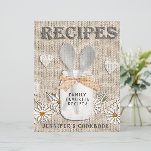 ヴィンテージ素朴カントリーパーソナライズされたクック (スタンド正面)