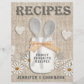 ヴィンテージ素朴カントリーパーソナライズされたクック (正面)