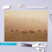 ヴィンテージ素朴カントリーファームハウスヘイバレス 薄葉紙 (クラフト)