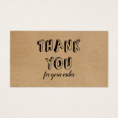 ヴィンテージ素朴クラフトご注文 (正面)