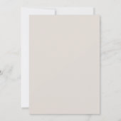 ヴィンテージ素朴クリスマスパーティー：ノスタルジックなエレガンス 招待状 (裏面)