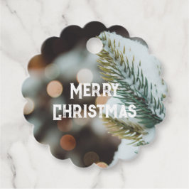 ヴィンテージ素朴クリスマス フェイバータグ