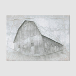 ヴィンテージ素朴グレイBarnテクスチャ 薄葉紙