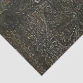 ヴィンテージ素朴グレーレースデク動揺してページ 薄葉紙 (詳細)