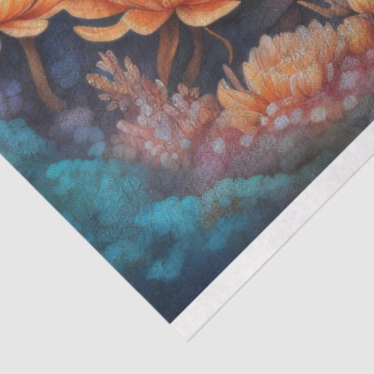 ヴィンテージ素朴コイ魚の切り離し 薄葉紙 (詳細)